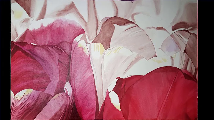Tulip Painting progression video