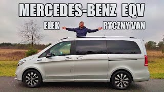 Mercedes-Benz EQV elektryczny van (PL) - test i jazda próbna