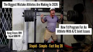 The Biggest Mistake Athletes Are Making In 2026 - How I'd Program For A Athlete With Shoulder Issues