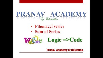 Fibonacci series, sum of series pgms in Python
