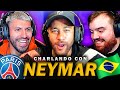 NEYMAR ME ENSEÑA A HABLAR PORTUGUÉS *CHARLANDO CON EL KUN Y NEYMAR JR*