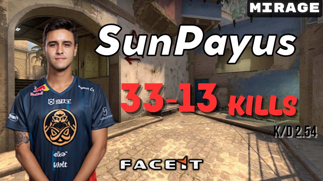 CSGO POV SunPayus (33-13) Mirage 𝙒𝙞𝙣 (16-9) / Faceit 30.07.2023 - YouTube