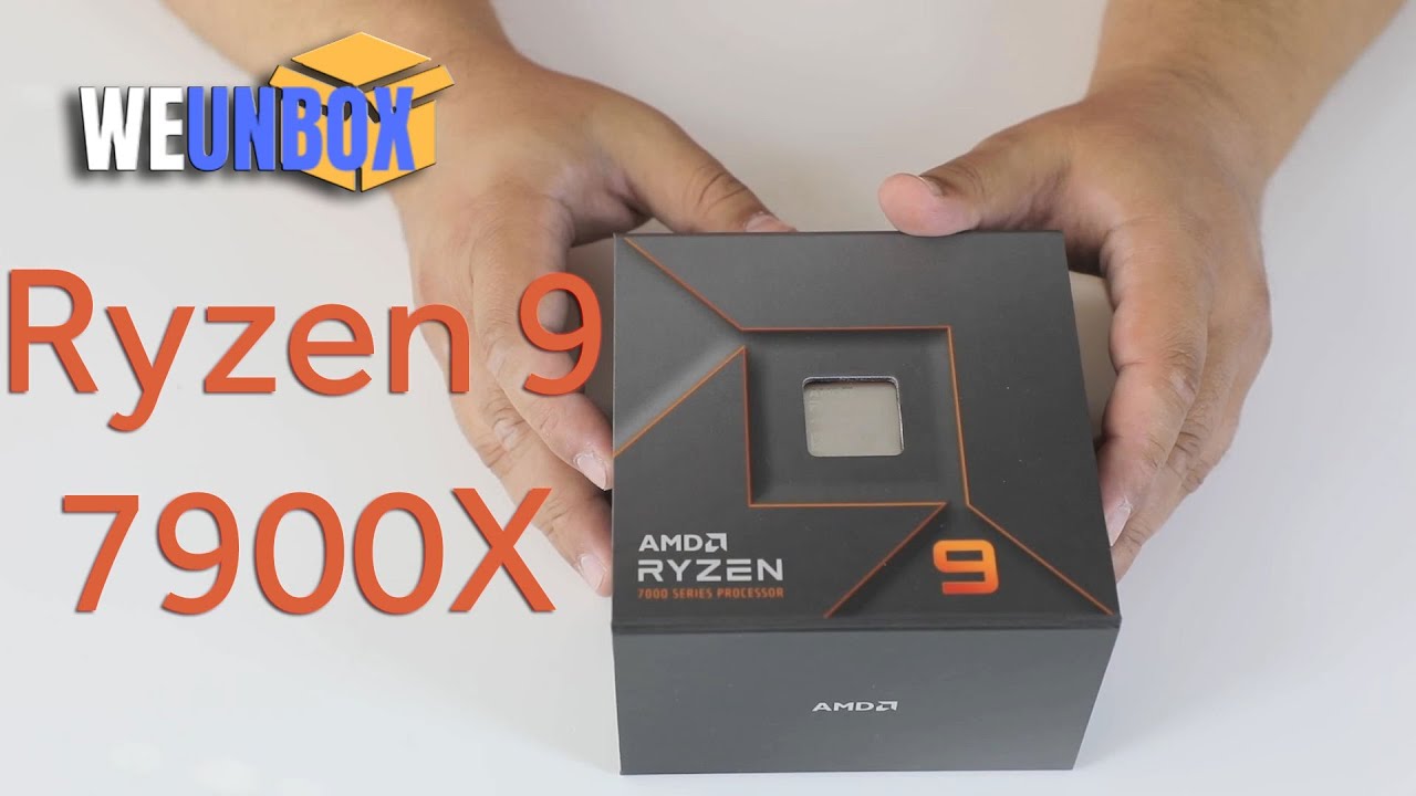 Unboxing Ryzen 9 7900X 