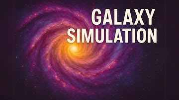Spiral Galaxy Simulation | 3.6 Million Particles | 4K 60FPS