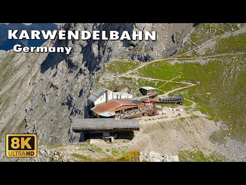 The Best Views on the KarwendelBahn Mittenwald Germany 8K