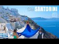EXTRAORDINARY VIEWS OF SANTORINI! 4K MORNING WALK IN CHARMING VILLAGE OF OIA - Greece August 1, 2022