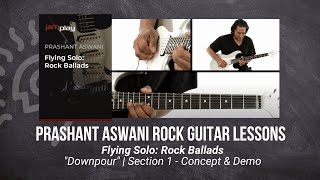 🎸 Prashant Aswani Guitar Lesson - "Downpour" | Section 1 - Concept & Demo - TrueFire @jamplay