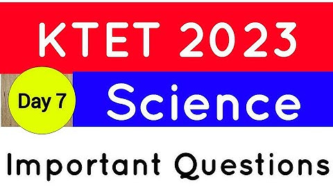 KTET category 1&2 science previous question | ktet science mock test | Ktet coaching | ANS Coaching