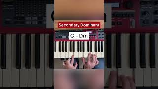 What is Secondary Dominant        musictheory harmony chords pianotutorial