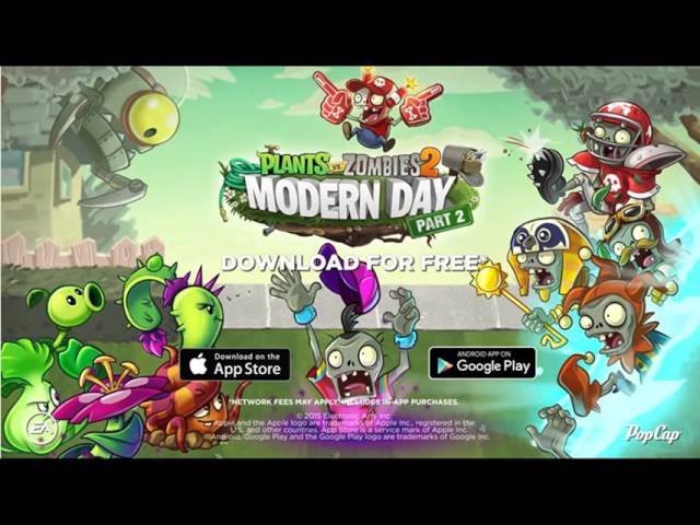 Plants vs Zombies 2 Ending Modernday Completed 