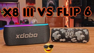 Xdobo X8 III VS JBL Flip 6 