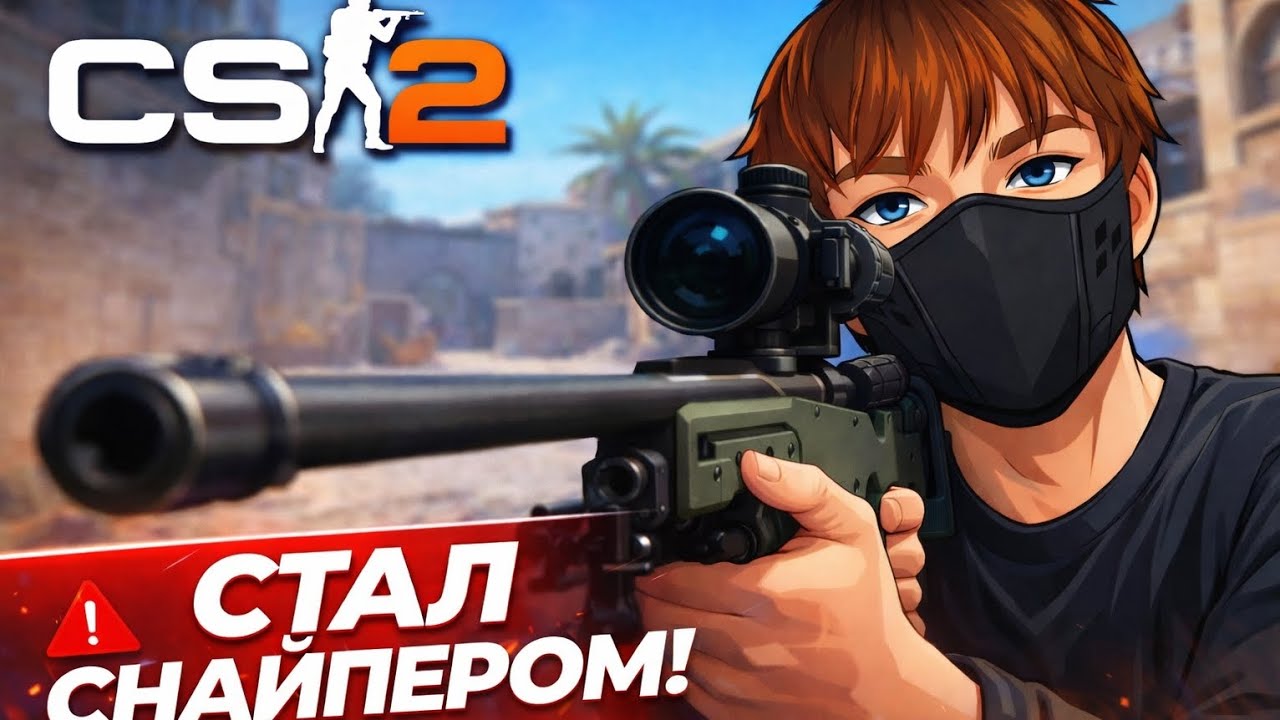 Стал снайпером на один матч в CS2