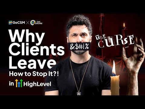 The 3-Month Curse: Why Clients Leave and How to Stop It (at GHL Engine Summit with Tim Sabir) - video from GoCSM