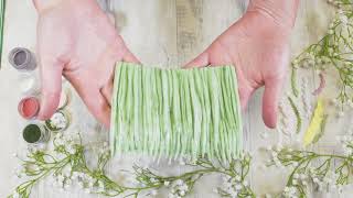 The World's Easiest Cake Decorating Moulds - Wild Meadow - Karen Davies Sugarcraft - Tutorial.