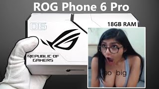 The ROG Phone 6 Pro Unboxing - A Monster Gaming Smartphone+ Gameplay #rogphone6pro #unboxing