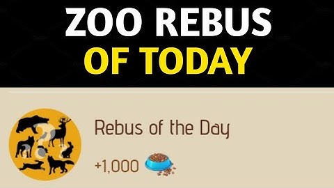 Rebus Of The Day Zoo 8 January | Zoo Rebus Of The Day | Rebus Of The Day Zoo Airdrop