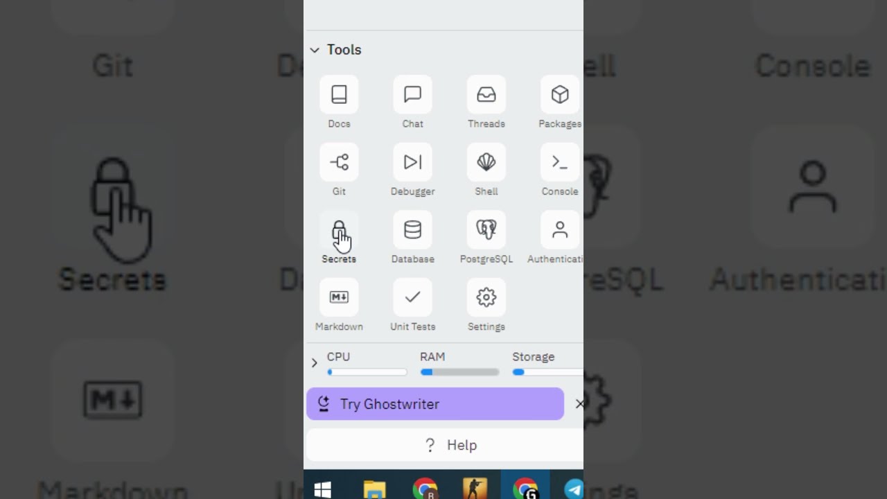 Make Telegram Bot In 2 Sec With Replit 