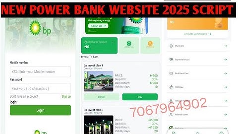 New 2025 Power Bank website Scripts source code  || website script new solar investment php script