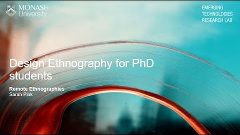 Remote Ethnographies