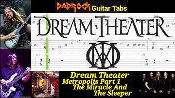 Metropolis Part 1 (The Miracle And The Sleeper) - Dream Theater - Guitar + Bass TABS Lesson