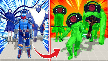 Turn Every Units into SPEAKER WOMAN Zombie (Skibidi Toilet) and Against the Army (skibidi toilet 61)