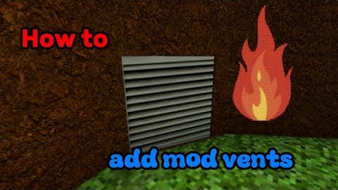 how to add mod vents for your gorilla tag fan game