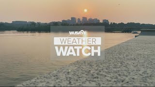 Watch: Tracking showers with a few strong storms in the DMV