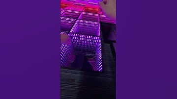 From empty to wonderful—LED dance floor setup so easy!#leddancefloor #shorts #eventsetup