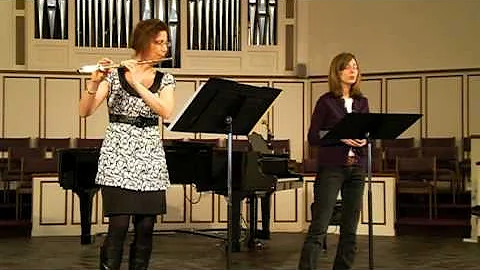 Lauren Walter and Lauren Erickson, Voice and Flute