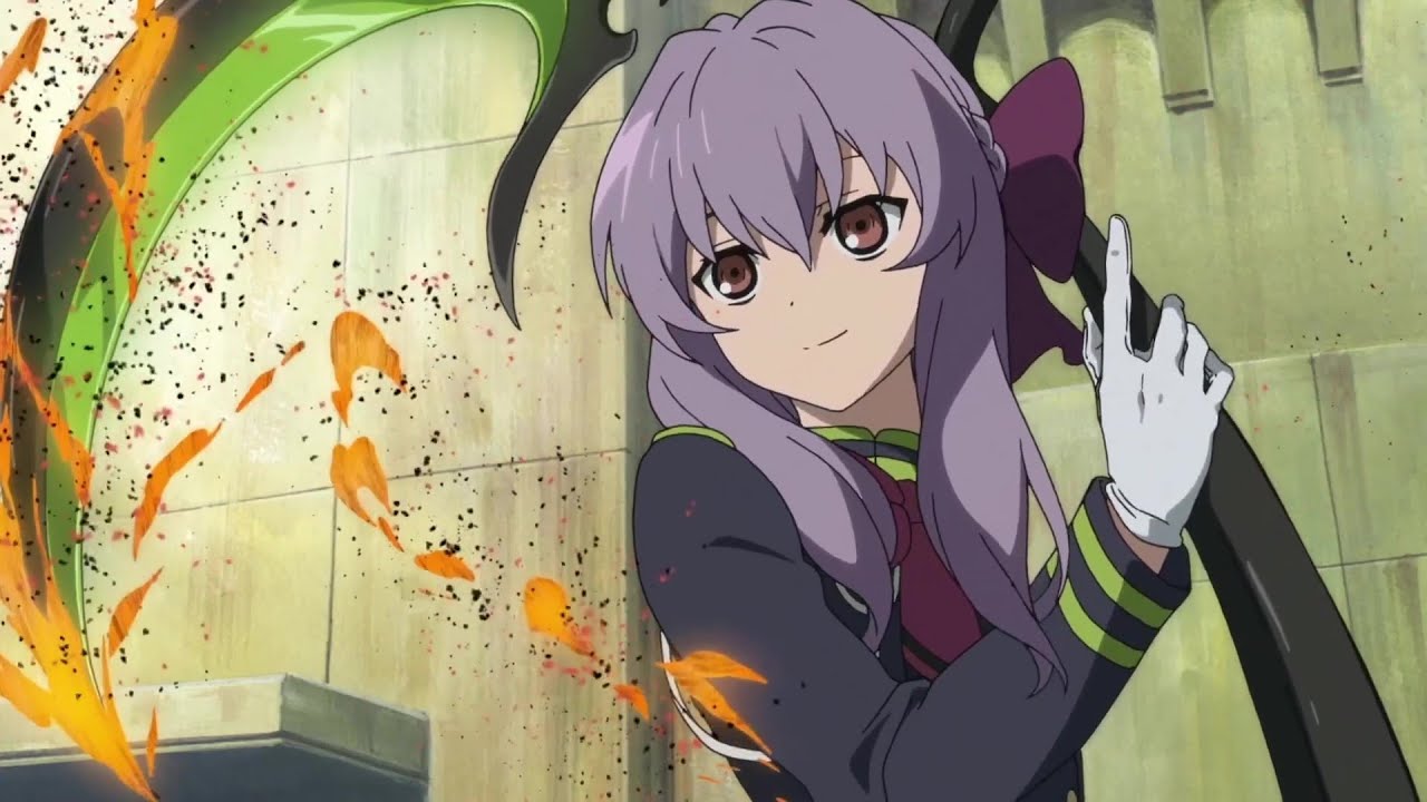 Shinoa Hiiragi twixtor - Seraph of the End