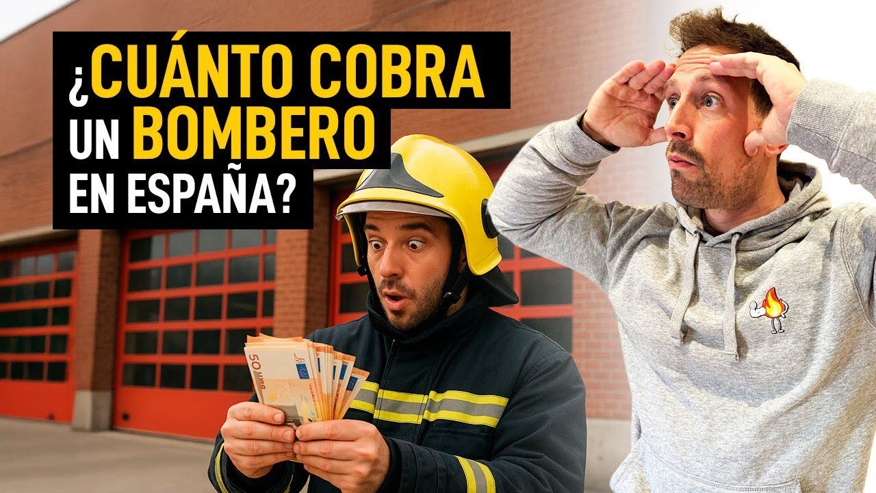 Lo que GANA un BOMBERO en España te dejará de PIEDRA (SUELDOS REALES)