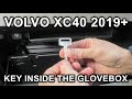 Volvo XC40 (2019-2025): Key Inside The Glovebox. XC40 Tips & Tricks!
