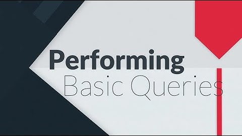 Libre Office Database - performing queries