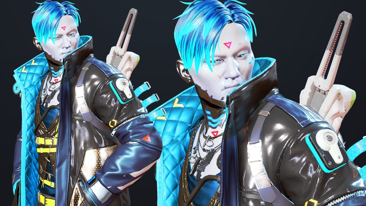 APEX LEGENDS | Crypto | Rare | Blue Steel | Season 4 (Gameplay)