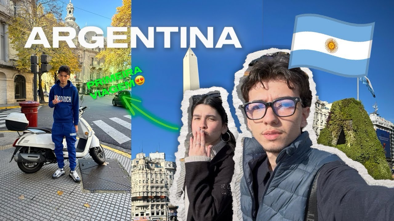 LEVEI MINHA NAMORADA PRA ARGENTINA PELA PRIMEIRA VEZ… | VLOG #8