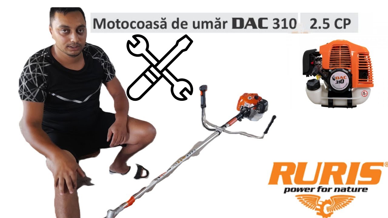 MONTARE MOTOCOASA ( RURIS DAC 310) 🔧🛠