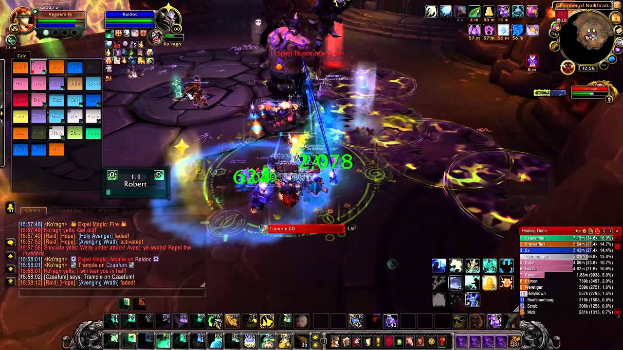 Heroic: Ko'ragh - Healer PoV - YouTube