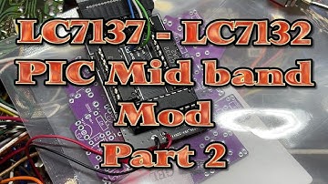 EP 040 - LC7132 / LC7137 PLL Mod with PIC Micro controller.