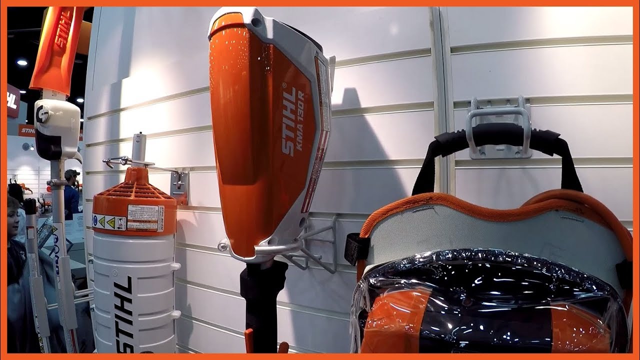 STIHL's New Electric Power Head KMA130R YouTube