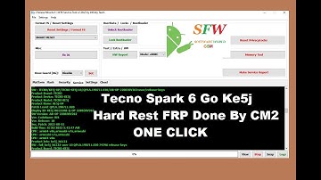 Tecno Spark 6 Go ke5j Hard Rest FRP CM2