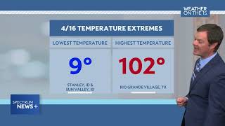 Robert Suhr Spectrum News+ Forecast 4-17-26