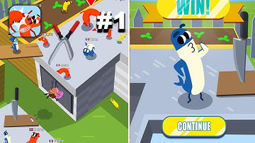 Sausage Wars.io - New Release - Hyper Hybrid Casual - Gameplay Walkthrough (iOS & Android)