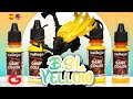 How to paint yellow using bsl vallejo system  only 4 colors