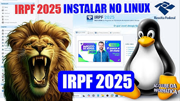 Como BAIXAR e Instalar o IRPF 2025 Para LINUX, SOLUÇÃO!