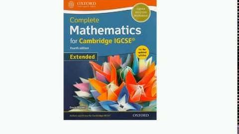 Number in Standard Form IGCSE Mathematics, E1.7 ( Part 4) (Exercise 16, Chap#1) )