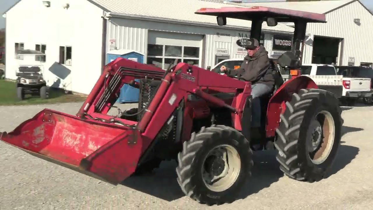 1999 Massey Ferguson 263 Open Station Tractor w/ Loader! For Sale by Mast Tractor Sales