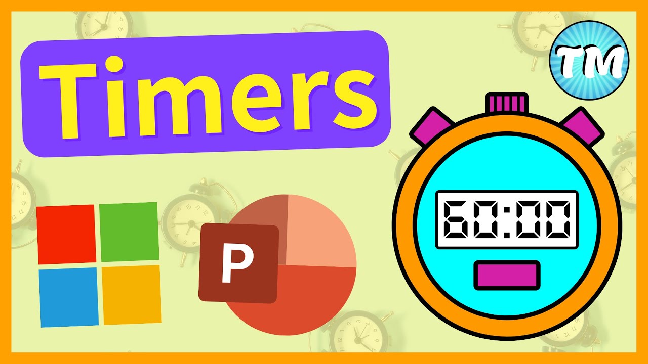 to Add a Timer to PowerPoint Slides - Create Countdown Timer Templates for FREE - YouTube