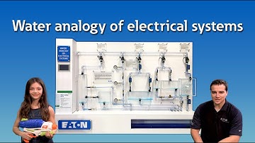 Water analogy of electricity (short)