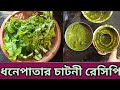     green chatni recipe  rajanis creation 