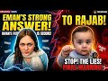 Eman strong answer to rajab butt | aon vlogs | rajab butt new vlog today #aonvlogs #rajabfamily